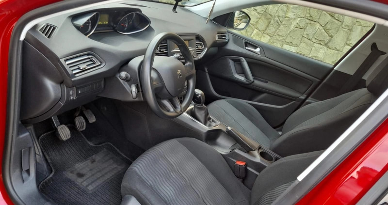 Peugeot 308 cena 31900 przebieg: 112223, rok produkcji 2014 z Oświęcim małe 106